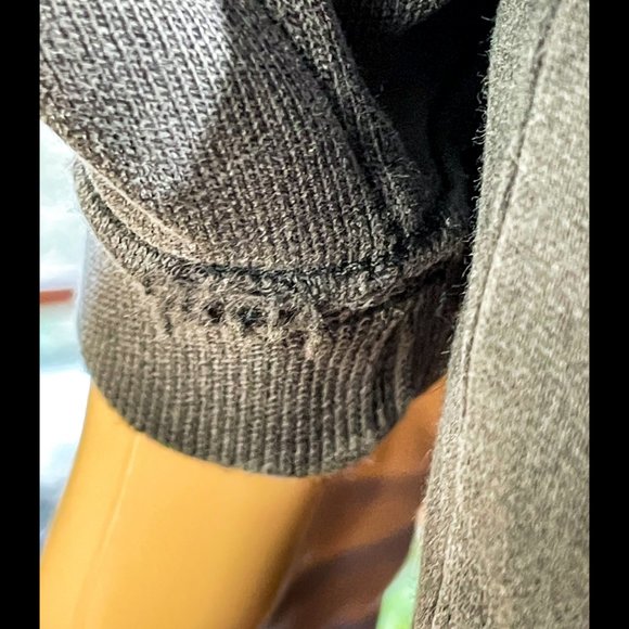 ▪️BETSEY JOHNSON▪️Distressed Black RARE Cotton 🖤BETSEY Graphic Hoodie Jacket - Picture 10 of 12